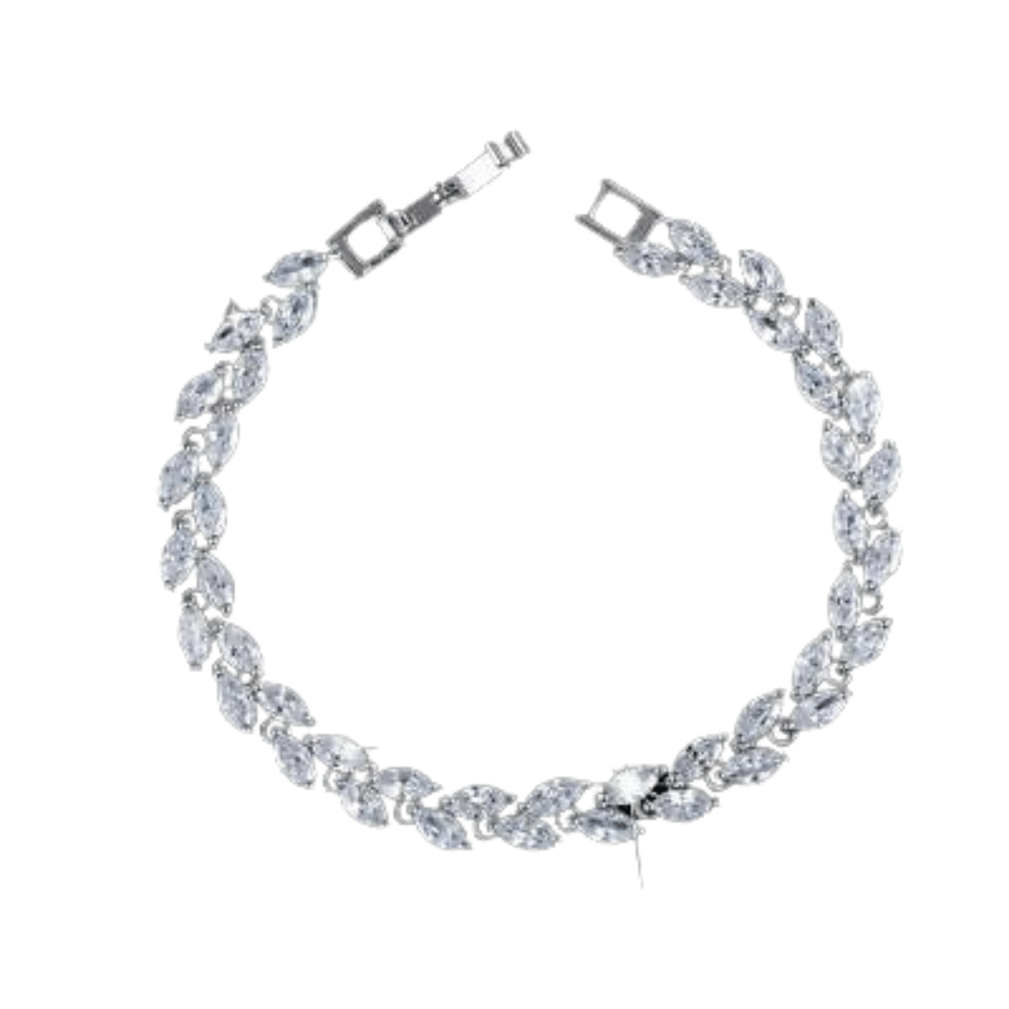 Classy Leaf AAA Zirconia Bracelet